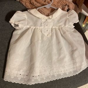 Vintage Eyelet Lace Dress